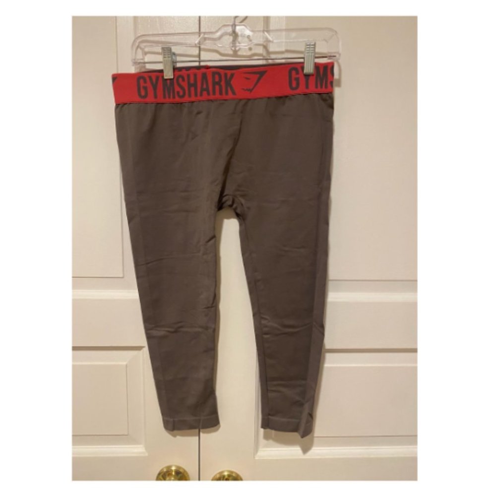 Gymshark Grey/Pink Fit Leggings